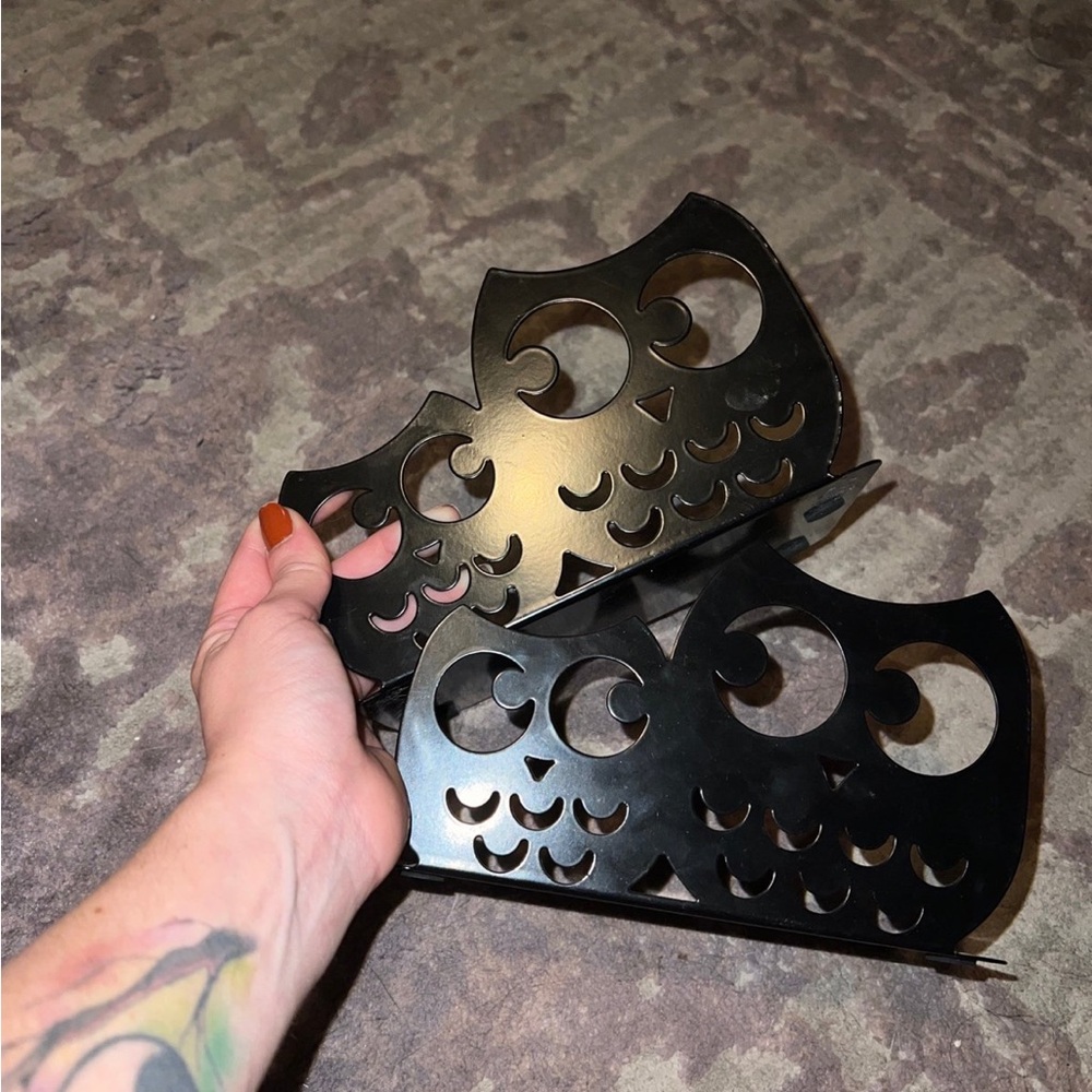 Owl book ends